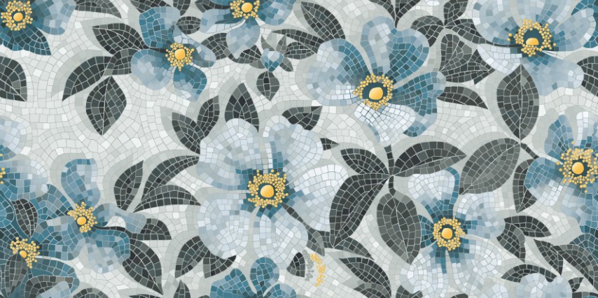 PD Flora Teal Decor